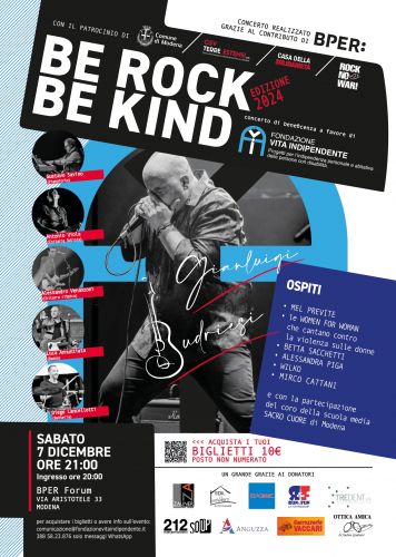 Be rock be kind - edizione 2024